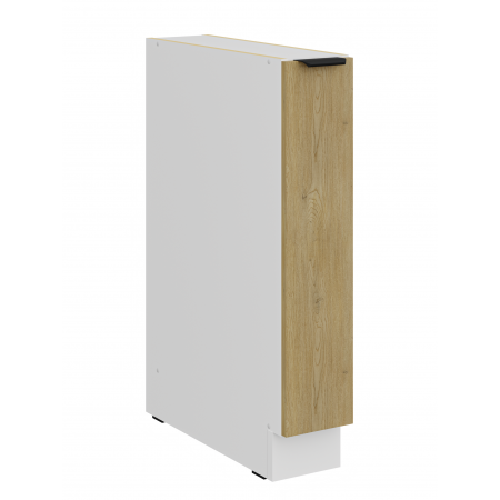 Szafka kuchenna CARGO 15 cm CREMA dąb cremona / biały mat 15 D CARGO BB